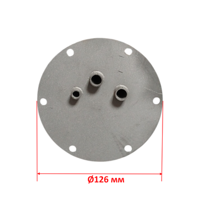 Фланець для бойлера TESY, Hi-Therm  &Oslash;126 мм, L405 мм (нержавійка)