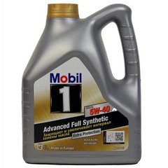 Моторное масло Mobil 1 FS 5W40 4л, синтетика