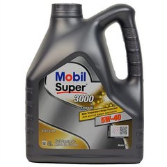 Моторное масло MOBIL SUPER 3000 X1 DIESEL 5W40 4л, синтетика