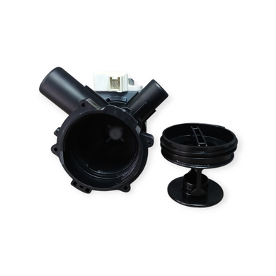 Насос (помпа) 30W в зборі для пральної машини Bosch 00145787 (HANYU) , фото &ndash; 2